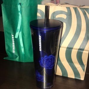 Starbucks blue rose tumbler